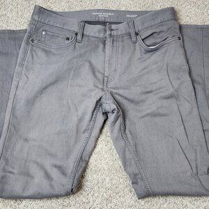 Banana Republic Traveler pants Gray Men's 33x32 Slim Fit (EUC)